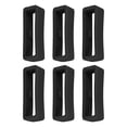 thumbnail image 1 of 6PCS Watch Strap Buckle Rubber,Silicone Watch Strap Holder Loop Watch Strap Keeper Silicone Replacement Watch Band Loop for Smart Sport Watches, 1 of 6