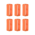 thumbnail image 1 of 6PCS Watch Strap Buckle Rubber,Silicone Watch Strap Holder Loop Watch Strap Keeper Silicone Replacement Watch Band Loop for Smart Sport Watches, 1 of 5