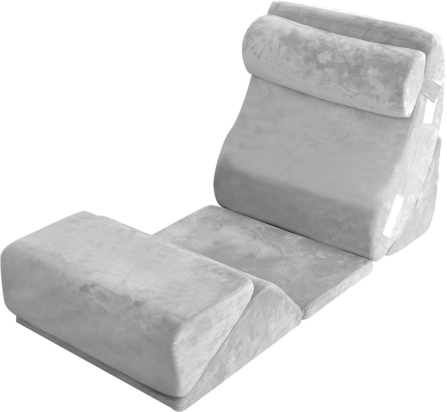 6PCS Wedge Pillow for Sleep Apnea, Post Surgery Memory Foam for Back