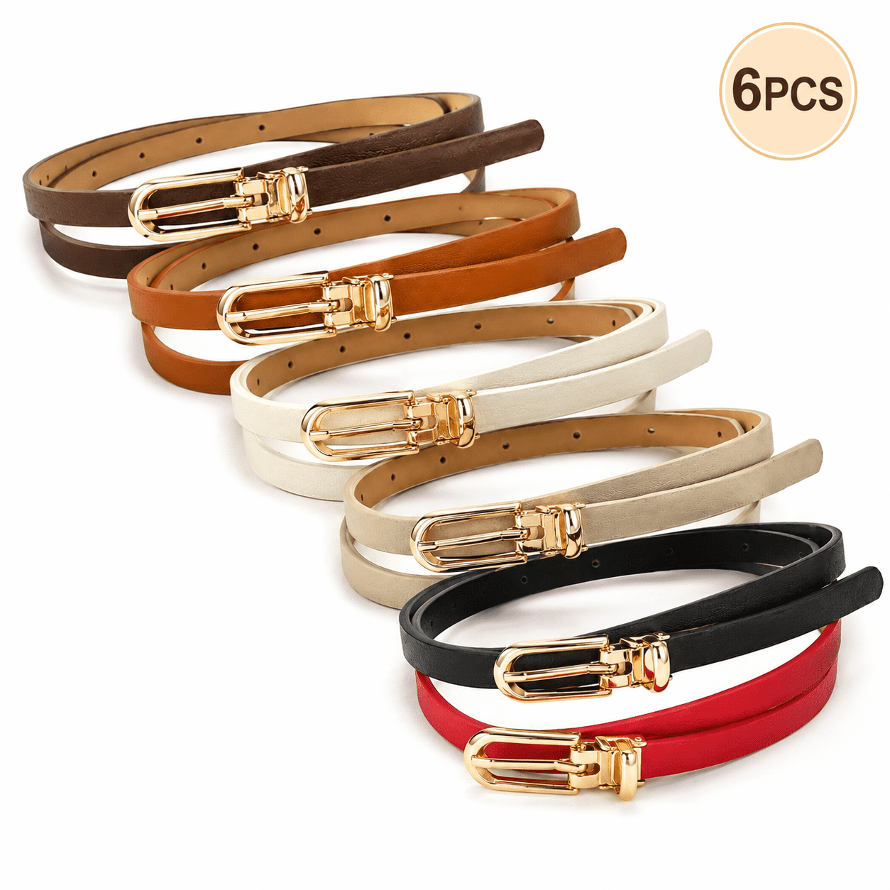 Women's Skinny Belts Women's Skinny Belts