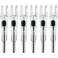 thumbnail image 1 of 6PCS X Lighted Nocks for Arrows with .204 .233 .244 .246 Inside Diameter with H, S, GT Bushings High-Visibility LED Arrow Nocks, ON/Off Switch Included, 1 of 7