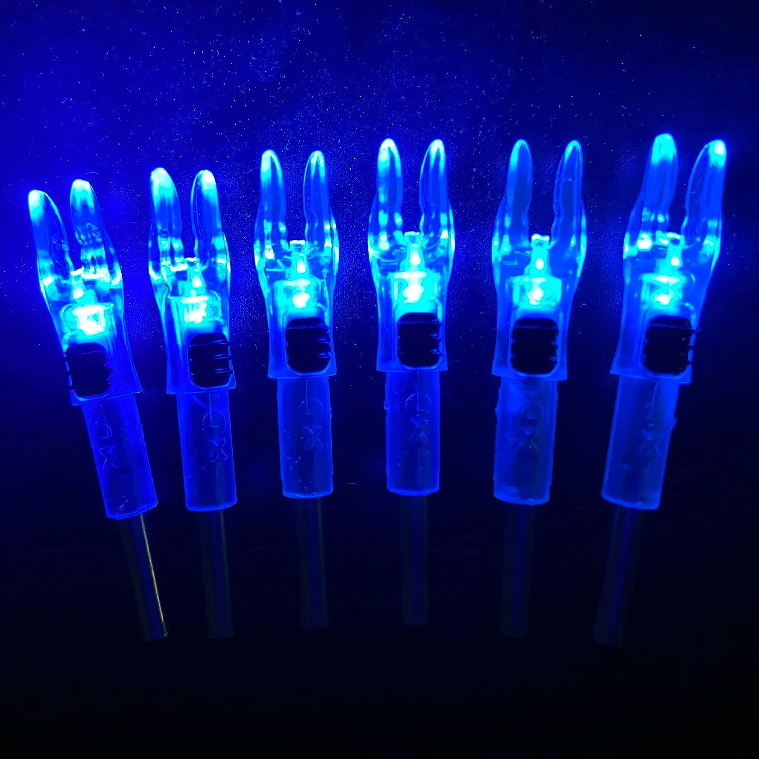 6PCS X Lighted Nocks for Arrows with .204 .233 .244 .246 Inside