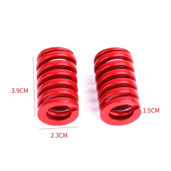 6PCS red Spring Mod Kits for Modification Spring Parts Accessories Rear trunk door support rod, shock absorber hydraulic rod, car modification accessories, spring