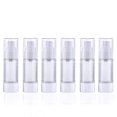thumbnail image 1 of 6PCS transparent cosmetic bottle lotion bottle travel dispenser refillable container/basic travel pump bottle shampoo, 1 of 6