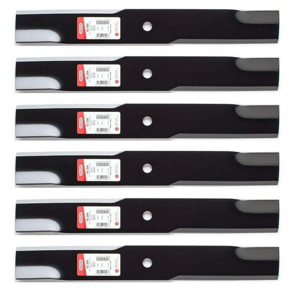 6PK 792-208 Blades Compatible With Hustler 601124, 797704, 601013, 602416