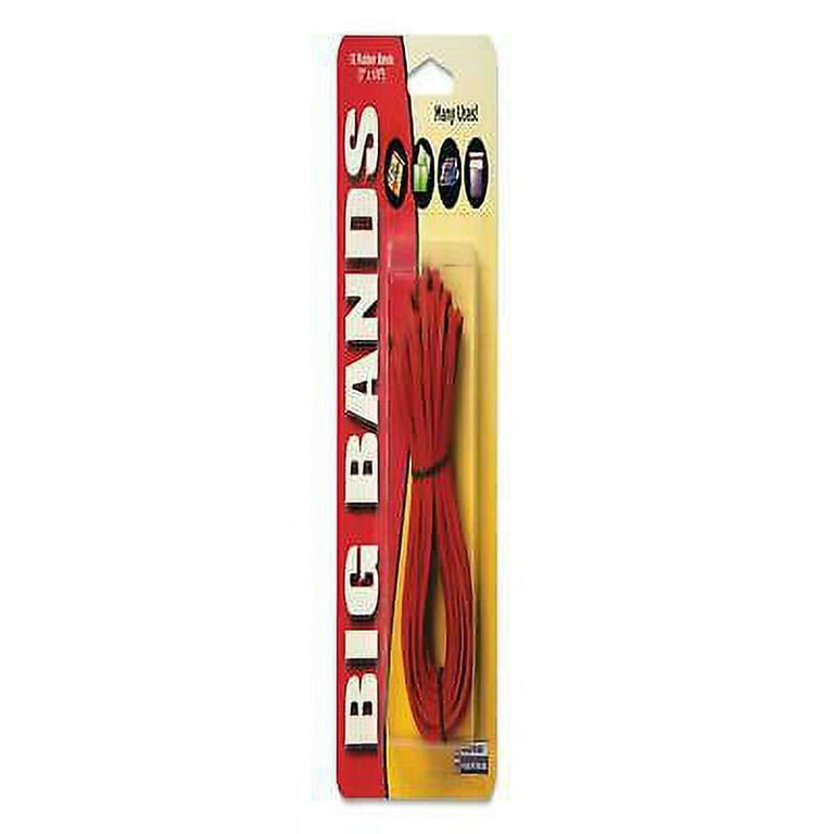 Big Bands Rubber Bands, Size 117B, 0.06 Big Bands Rubber Bands, Size 117B, 0.06