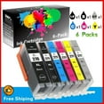 thumbnail image 1 of 6PK High-Yield Ink Cartridge for Canon 270 271 PGI270XL BK CLI271XL BK/C/M/Y/GY - Fits MG5720 5721, 1 of 1
