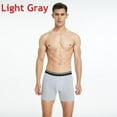 thumbnail image 1 of 6PK Mens Boxer Briefs Cotton Underwear Trunks Shorts Flex Stretchable Waistband, 1 of 4