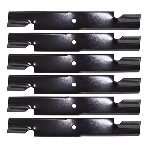 6PK Mower Blades Replacement for 61" 91-628 Scag 481708 481712 482879 48111, Bobcat 42180B Giant Vac 0788 Lastec P-128, Lesco 50170, Ferris 5020842, Wright 71440003