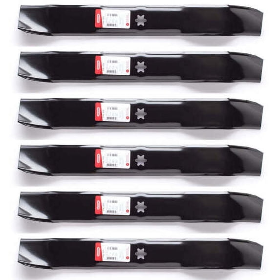 6PK Oregon 198-059 Mulching Blades for 42" Craftsman 942-04312, 942-0616A