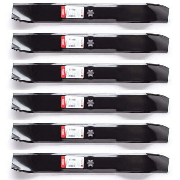 6PK Oregon 198-059 Mulching Blades for 42" Troy-Bilt 742-04308, 742-04312