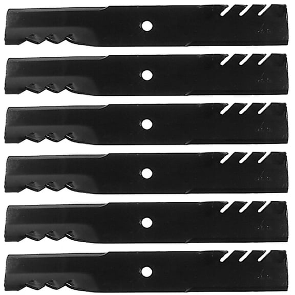 6PK Oregon 394-129 Gator Blade for Exmark 42" Quest E-Series QZE600CKA42200