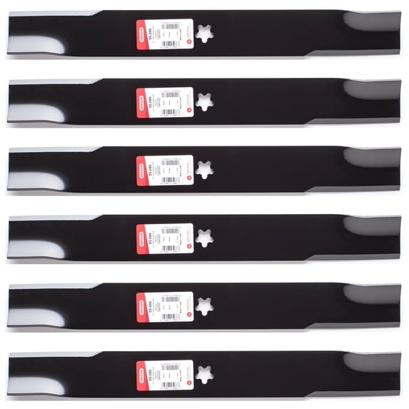 6PK Oregon 95-086 Standard Blades for 61" Husqvarna 532138971, 532138498