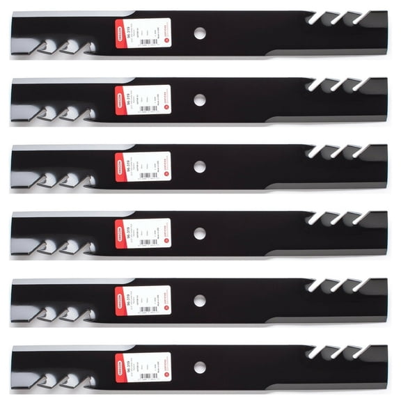 6PK Oregon 96-319 Gator G3 Mulching Blade for 60" Exmark 103-0301 Hustler 602771 Dixie Chopper 30227-60