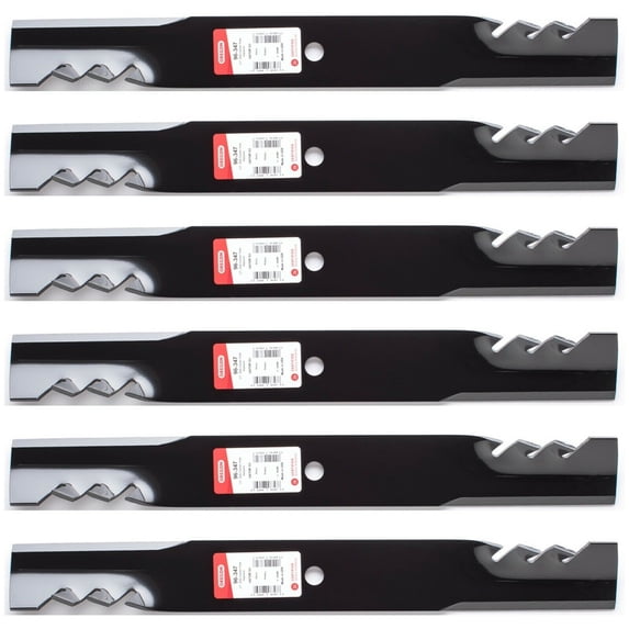 6PK Oregon 96-347 G3 Gator Mulch Blades for Scag 61" 481708 481712 482787 482879 Ferris 5101755