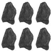 6PK Raw Anthracite Coal, Metamorphic Rock Specimens - Approx. 1" - Geologist Selected & Hand Processed - Great for Science Classrooms - Class Pack - Eisco Labs
