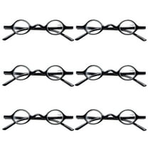 6PK Unisex Small Round Reading Glasses Blue Light Blocking Readers Men Women