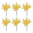 thumbnail image 1 of 5-Fork Simulation Buddha Vanilla Green Plant Home Gardening Decoration, 1 of 21