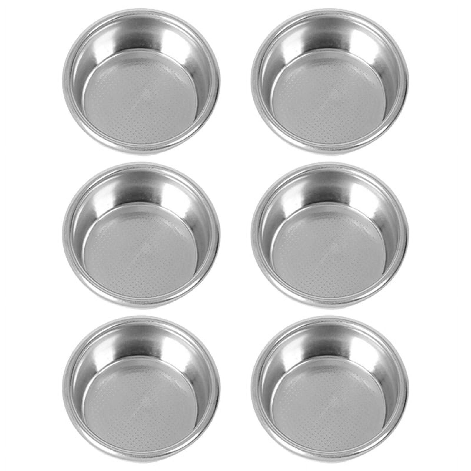 6Pack 54mm Filter Basket for Sage 870/875/878/880 54mm SemiAutomatic Coffee Machine Bottomless