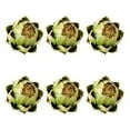thumbnail image 1 of 6Pack Artificial Artichoke Vegetables and Fruits for Home Wedding Table Decoration (Green), 1 of 5
