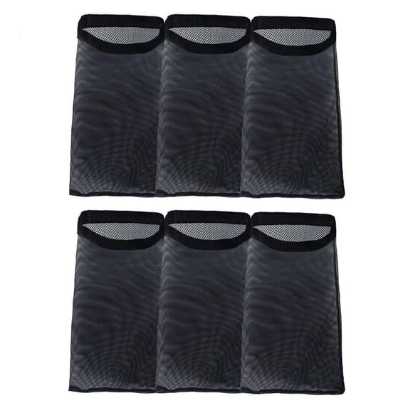 6Pack Dryer Vent Lint Bags Lint Traps Lint Dust Bag for Outdoor Dryer Vents Capturing Lint and Dust