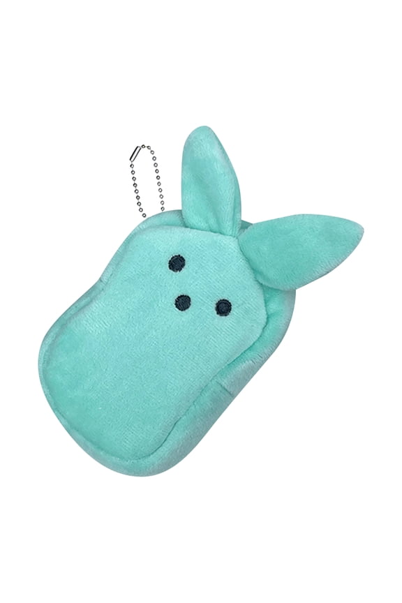 6Pack Easter Basket Stuffer Cute Peep-s Wallet Small Coin Purse Easter Bunny Purse Kawaii Bag Bunny Backpack Plush Stuffed Animal Easter Bags Easter Bunny Purse Easter Plush Easter Bunny Purse