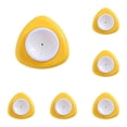 thumbnail image 1 of 6Pack Egg Piercer For Raw Eggs, Egg Hole Poker Puncher With Magnetic Base & Safety Lock To Get Good Hard Boiled Eggs, Easy Egg Peeler Shell Remover With Retractable Pin, 1 of 8