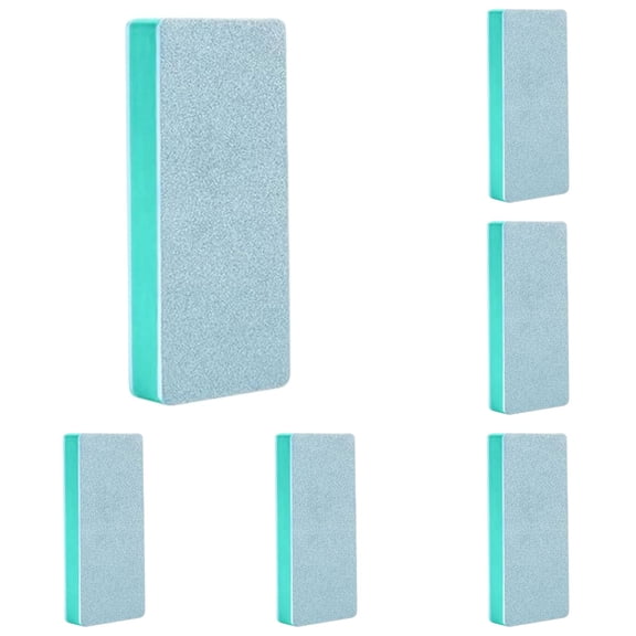 6Pack Fish Tank Cleaning Tools,Aquarium Double Sided Sponge Brush,Glass Aquarium Scrubber Sponge,Aquariums Cleaner for Glass Walls Fish Sponges