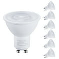 thumbnail image 1 of 6Pack Gu10 Base MR16 LED Light Bulb, 6.5W=60W, Dimmable, 5000K Daylight, 1 of 7