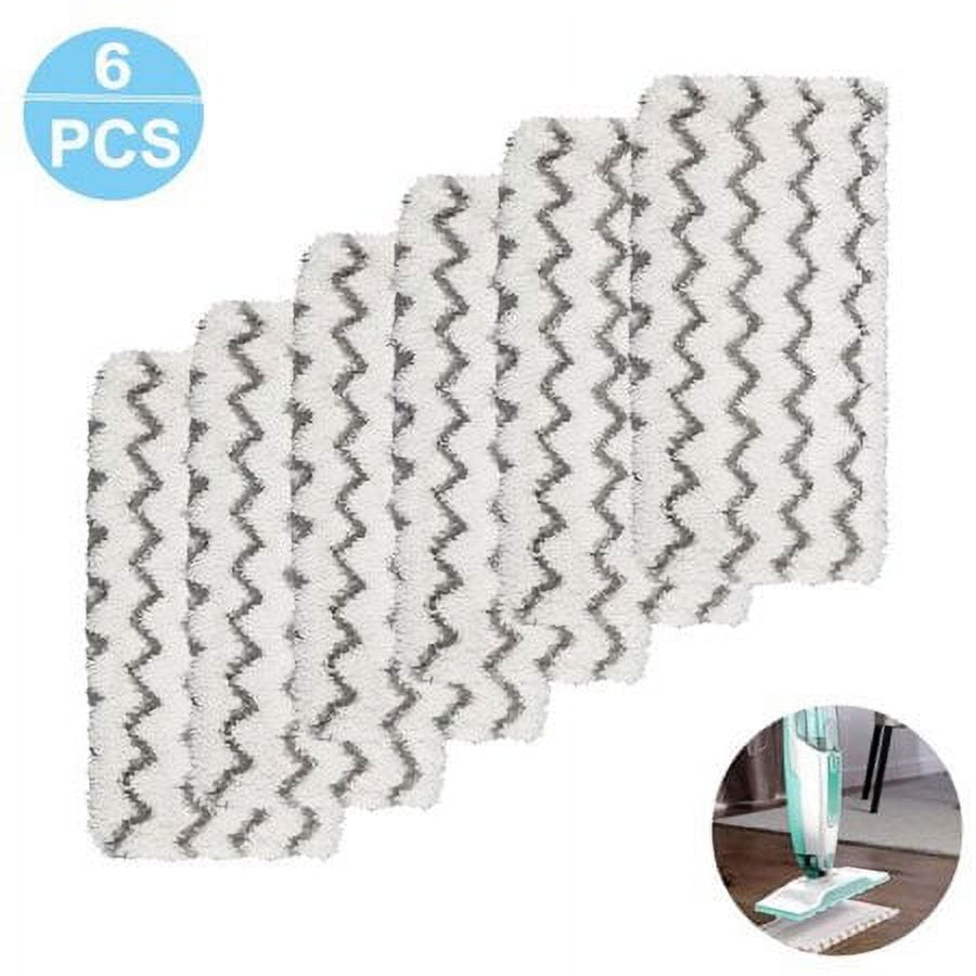6Pack Microfiber Steam Washable Reusable Mop Pads for Shark Vacuum Cleaner S1000/S1000A /S1000C