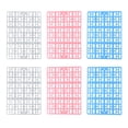 thumbnail image 1 of 6Pack Pet Cage Floor Mats Breathable Grids Design Foot Mat For Hamsters Rabbits, 1 of 13