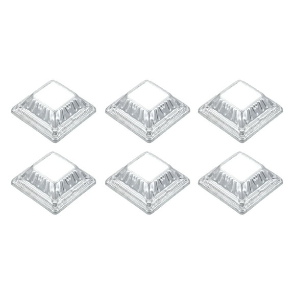 6Pack Post Base Cover, 2.25x2.25 Metal One-Piece Post Skirt Porch Column Wrap(1x1)