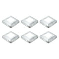 thumbnail image 1 of 6Pack Post Base Cover, 3.75x3.75 Metal Integral Style Post Skirt Porch Column Wrap(1.75x1.75), 1 of 6