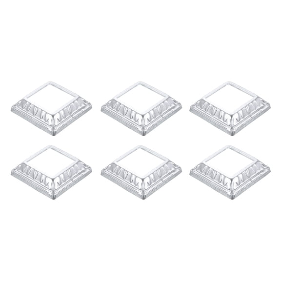 6Pack Post Base Cover, 4.25x4.25 Metal One-Piece Post Skirt Porch Column Wrap(2.5x2.5)