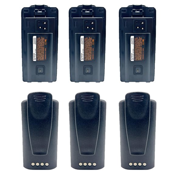 6Pack RLN6305 2600mAh Li-ion Battery Compatible with CP110 RDM2070D RDU2020 RDU2080D RDU4100 RDU4160D RDV2020 RDV5100 RDM2020 RDM2050 Radio