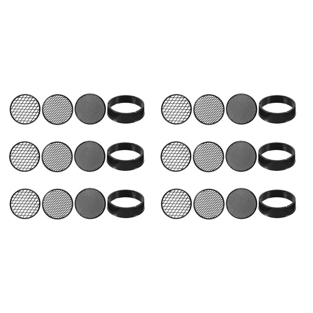 6Pack Sifting Pan Outdoor Gold Panning Soil Sifter Garden Sieve Mesh