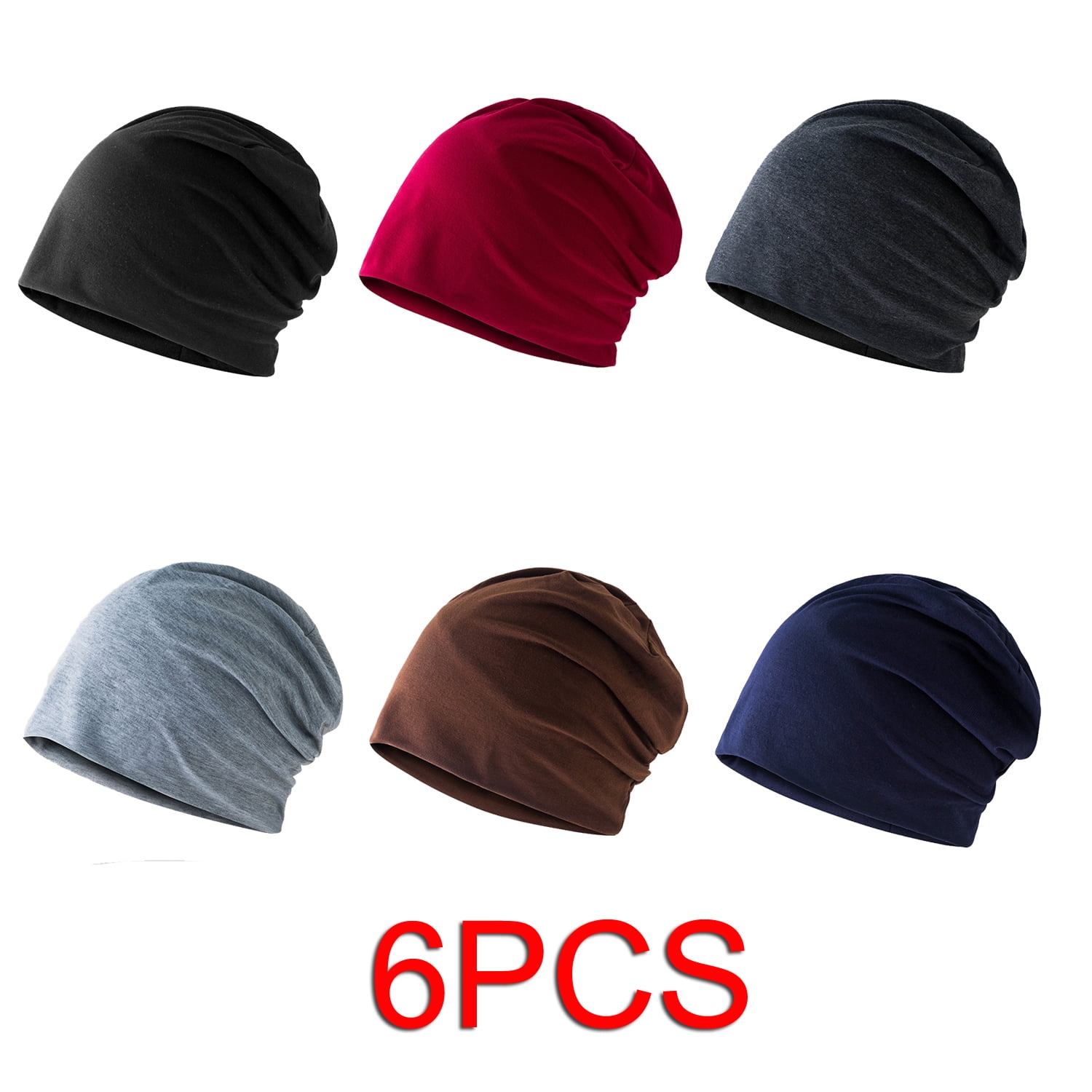 Head Scarf For Women's Hair Warm Slouchy Beanie Hip-Hop Soft