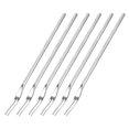 thumbnail image 1 of 6Pack Stainless Steel Fruit Forks, 8.66 Inch Salad Fruit Tasting Forks  for Birthday Party Wedding, 1 of 6