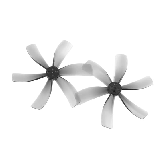 6Pairs(6 CW+6 CCW) Fit for HQPROP T63MMX6 Light Grey 63mm 6-Blade PC Propeller for RC FPV Freestyle 2.5inch Fit for Cinewhoop Ducted Drone