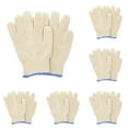 thumbnail image 1 of 6Pairs Heat Proof Oven Gloves for Grilling and Baking, Comfortable Aramid Oven Gloves with Fingers, Thick Cotton Knit Gloves For Handling Hot Pans and Dishes, 1 of 7