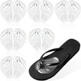 thumbnail image 1 of 6Pairs Soft Silicone Flip Gel Cushions Pad Toe Protectors for Thong Sandal Flip Flop Gel Inserts Guards Insoles Shoes Grip Pads, 1 of 8