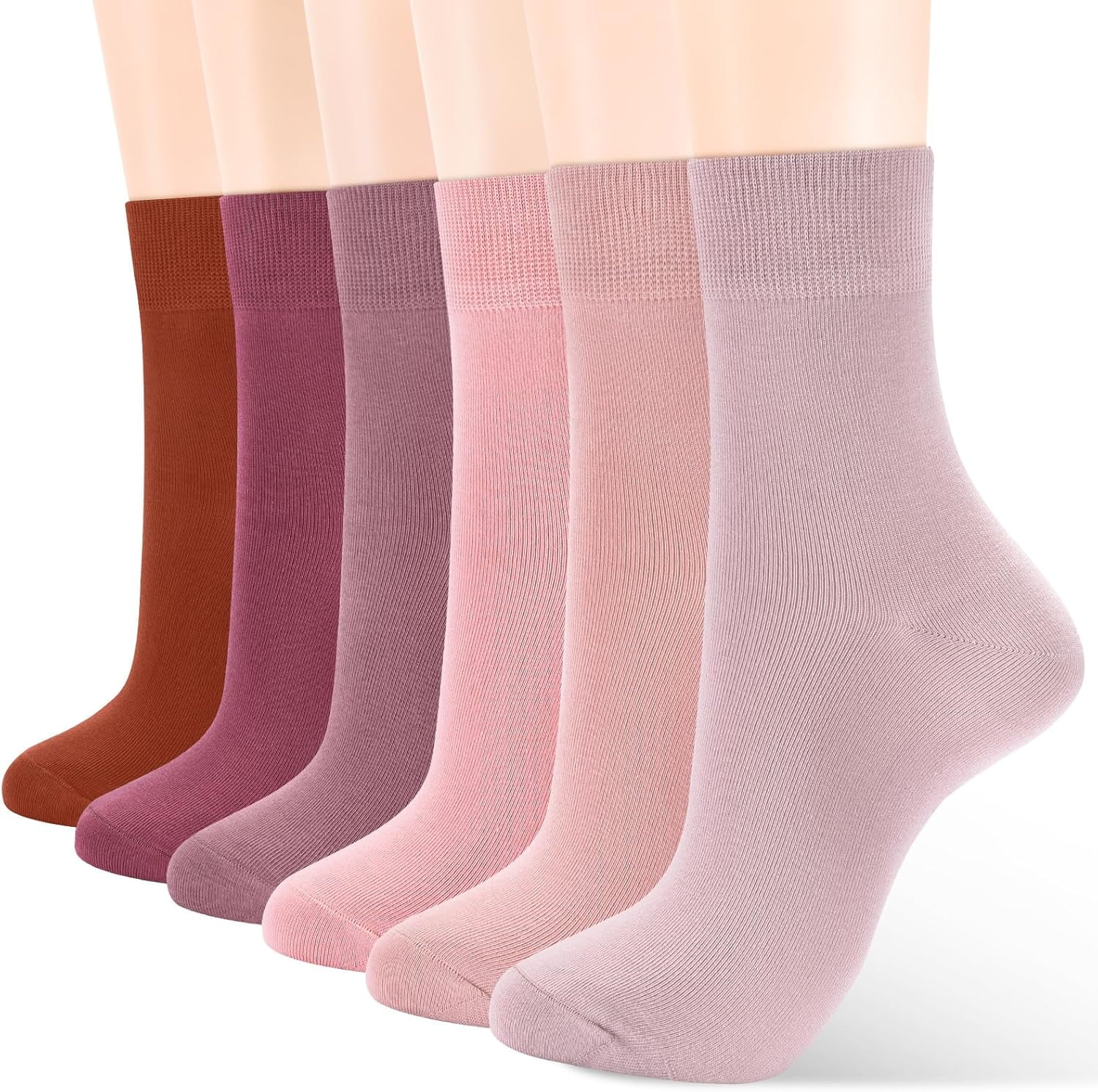 FGZ Womens Thin Cotton Socks, Soft Cotton Bootie Women Above Ankle Crew Socks 5 Pairs(Mix 01,9 11) in Dubai   UAE | 935e7a06 ca2b 4ddf a94d 320834cbcb3b_1