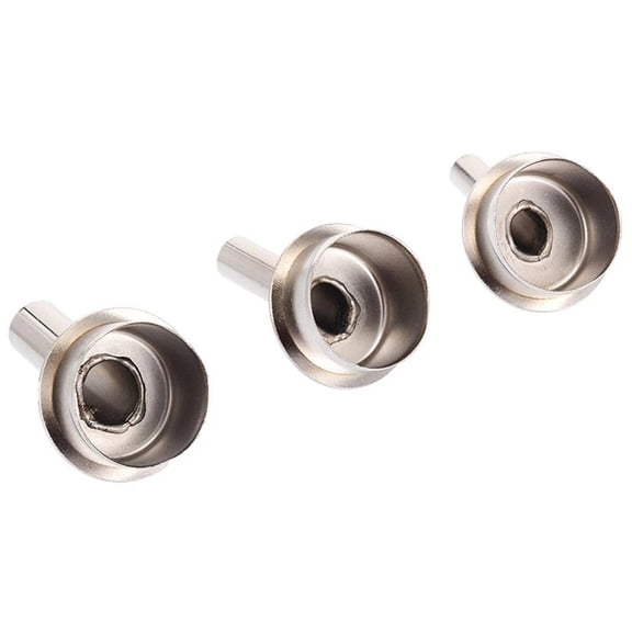 6Pc 45 Degree Bent Curved Heat Nozzles for Quick 861Dw Hot Air Rework Station