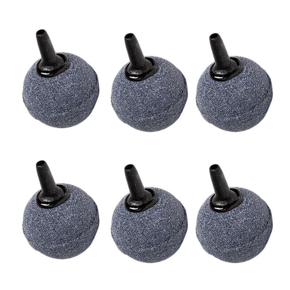 6Pc Aquarium Bubble Stone Aerator Fish Tank Pump Hydroponic Oxygen Plate Air Stones Aquarium