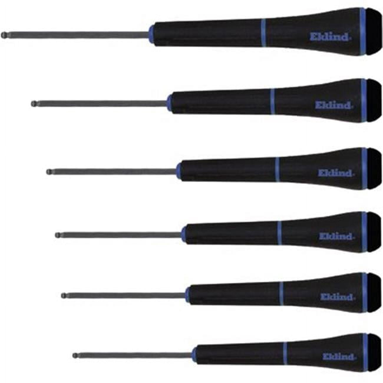 6Pc Ball-Hex 1.3-4Mm Screwdriver Set
