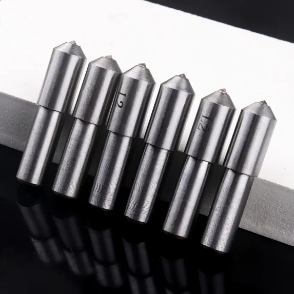 6Pc Diamond Dresser Set - Single Point Grinding Wheel Dresser Tool With Tapered