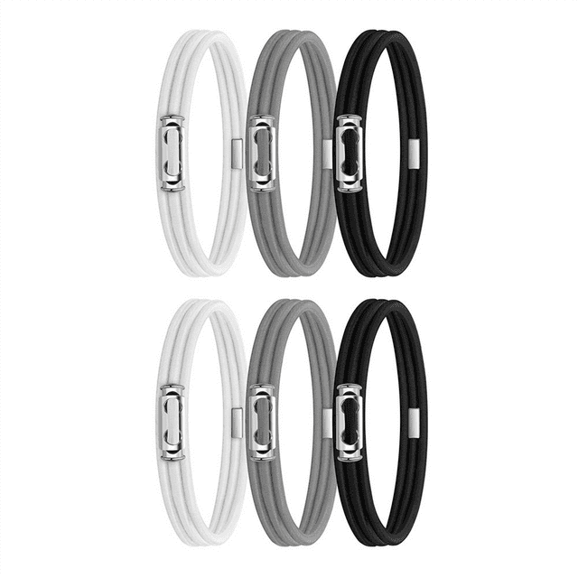 6Pc Garbage Can Bands Cord Lord Adjustable Large Trash Can Rubber Bands