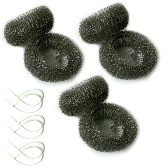 6Pc Lint Filter Traps Washing Machine Laundry Prevent Clogs Screen Aluminum Mesh