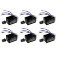 6Pc Motor Speed Regulator DC 12V/24V 10 A Motor Speed Controller Switch