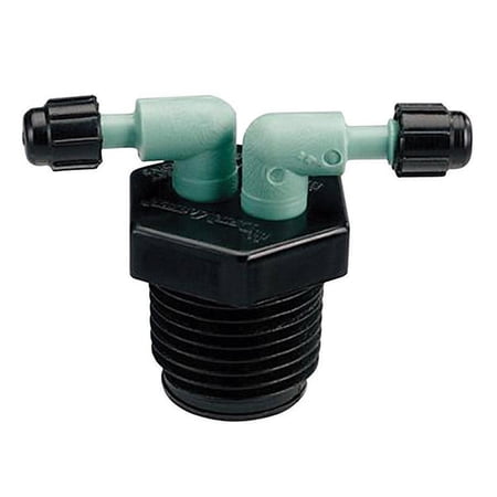 6Pc Orbit 2 ports Drip Irrigation Manifold